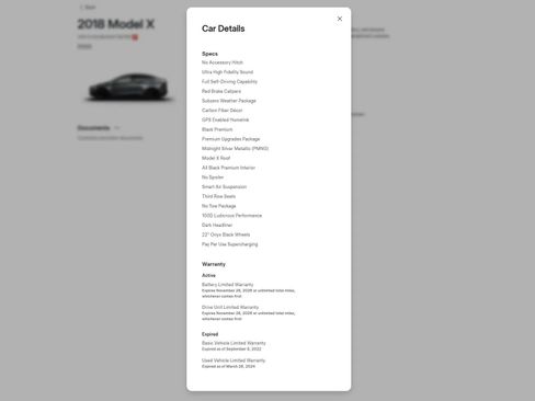 Used 2018 Tesla Model X P100D image 3