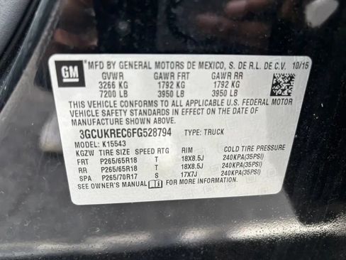 Used 2015 Chevrolet Silverado 1500 LT w/ All Star Edition AWD/4WD image 22