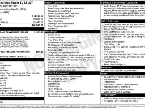 New 2026 Chevrolet Blazer EV LT image 4