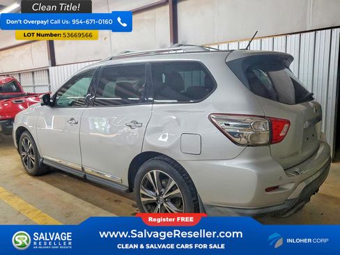 Used 2017 Nissan Pathfinder Platinum w/ Cargo Package FWD image 3