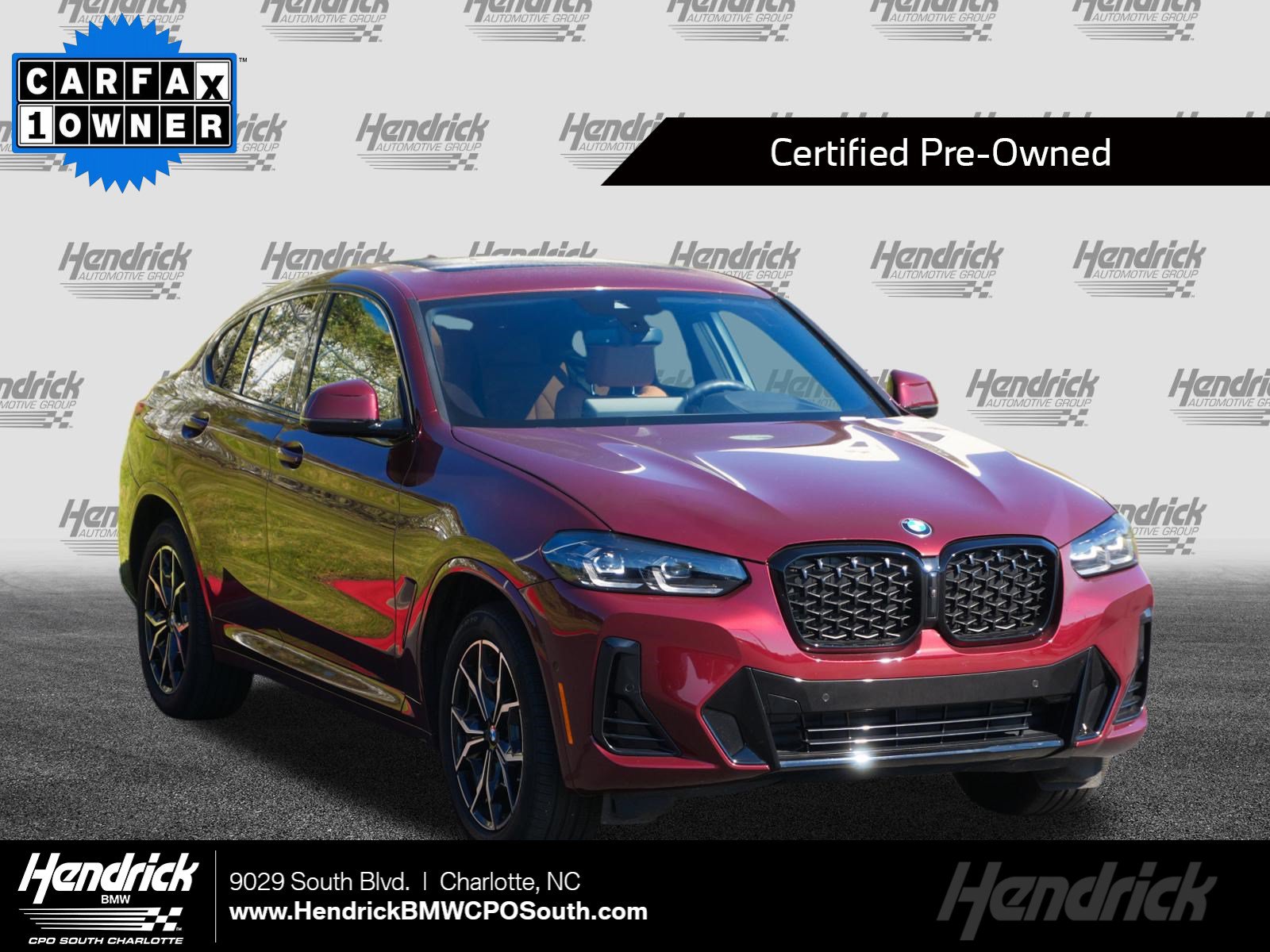 Certified 2025 BMW X4 xDrive30i w/ Premium Package AWD/4WD image 1