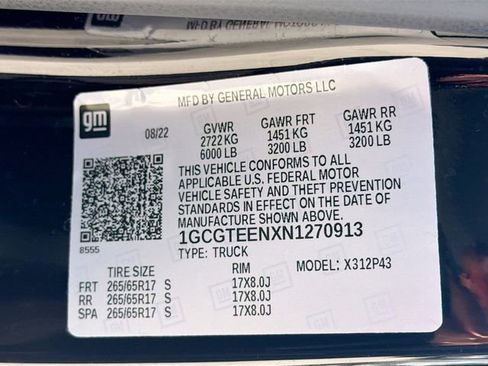 Used 2022 Chevrolet Colorado ZR2 AWD/4WD image 39