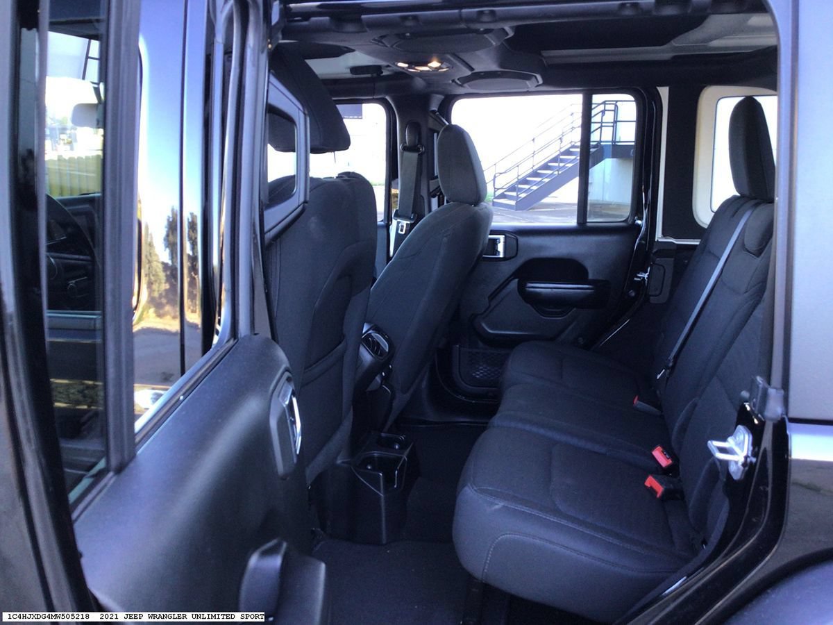 Used 2021 Jeep Wrangler Unlimited Sport AWD/4WD image 9