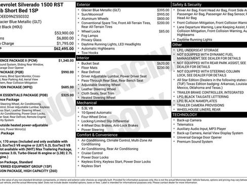 Used 2022 Chevrolet Silverado 1500 RST w/ Convenience Package II AWD/4WD image 9