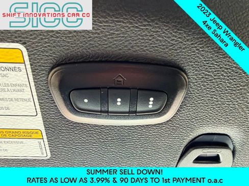 Used 2023 Jeep Wrangler Unlimited Sahara w/ Cold Weather Group AWD/4WD image 21