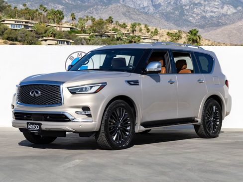 Used 2022 INFINITI QX80 Sensory w/ Cargo Package RWD image 1