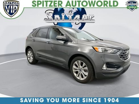 Used 2021 Ford Edge Titanium w/ Class II Trailer Tow Package AWD/4WD image 2