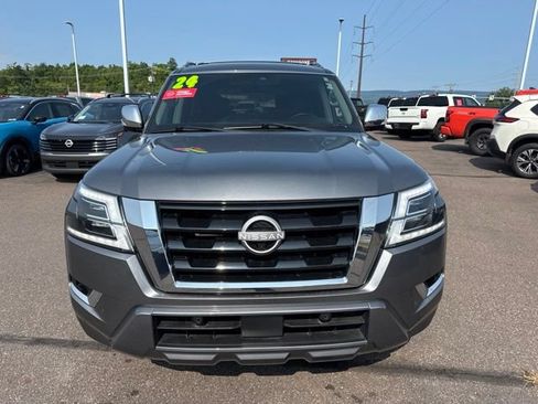Certified 2024 Nissan Armada Platinum w/ Captain's Chairs Package AWD/4WD image 2