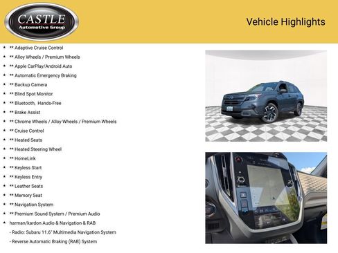 Certified 2025 Subaru Forester Limited w/ Popular Package #1 AWD/4WD image 4