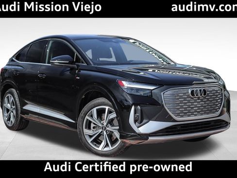 Certified 2023 Audi Q4 e-tron Premium Plus w/ Premium Plus AWD/4WD image 1