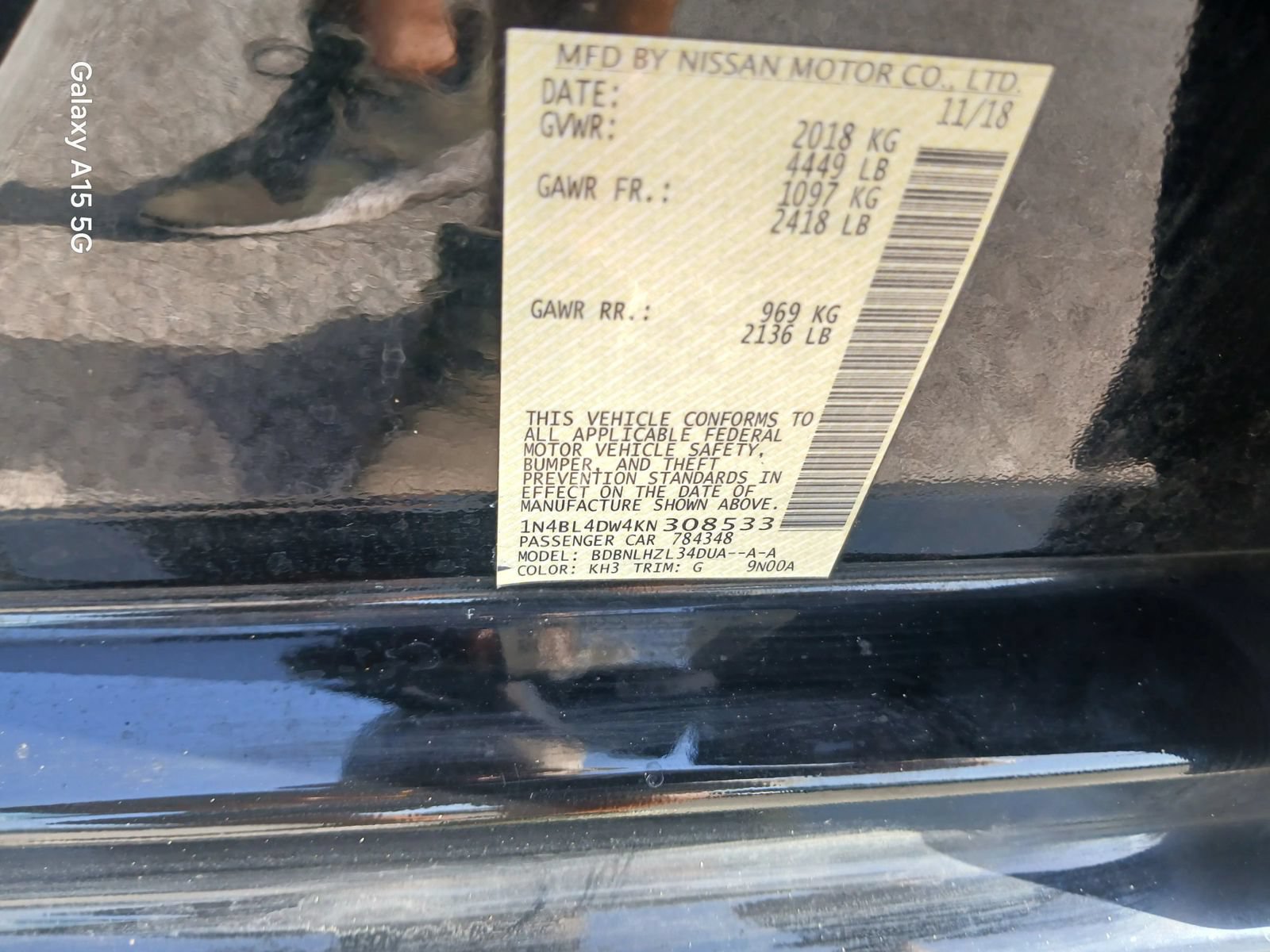 Used 2019 Nissan Altima 2.5 SV AWD/4WD image 10