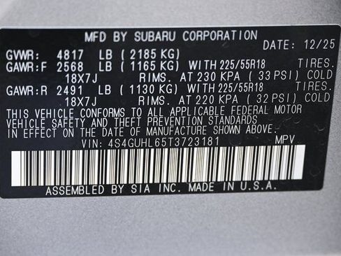 New 2026 Subaru Crosstrek 2.5i Limited image 20