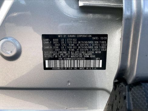 Certified 2026 Subaru Ascent Limited AWD/4WD image 34