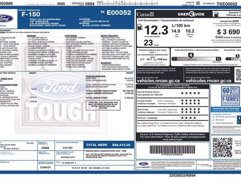 Used 2026 Ford F150 Lariat AWD/4WD image 6