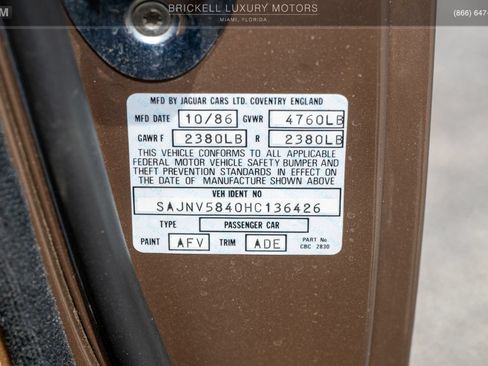 Used 1987 Jaguar XJS V12 Coupe RWD image 34
