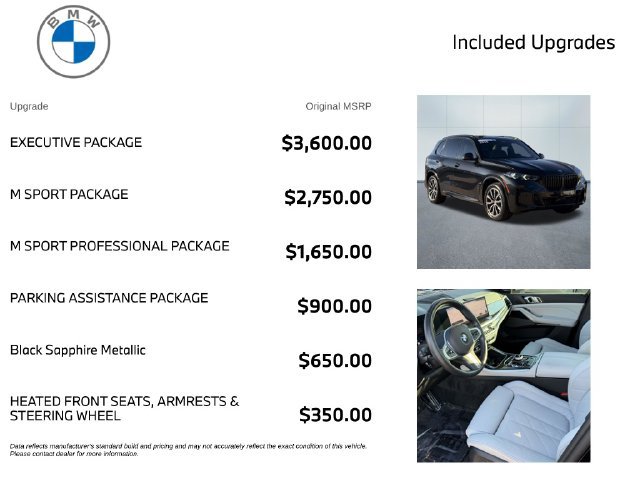 Certified 2025 BMW X5 xDrive40i w/ Executive Package AWD/4WD image 3
