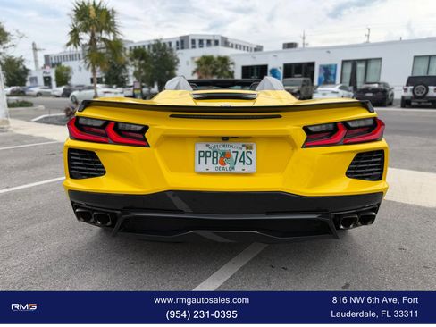 Used 2022 Chevrolet Corvette Stingray Preferred Conv w/ Battery Protection Package RWD image 6