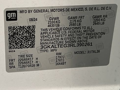 Used 2024 GMC Terrain SLE AWD/4WD image 70