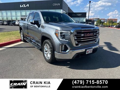 Used 2021 GMC Sierra 1500 SLT w/ SLT Premium Plus Package AWD/4WD image 1