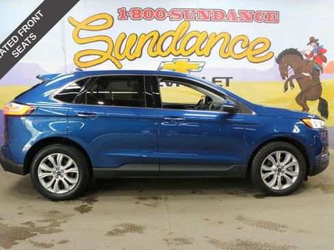 Used 2021 Ford Edge Titanium w/ Cargo Accessory Package AWD/4WD image 1