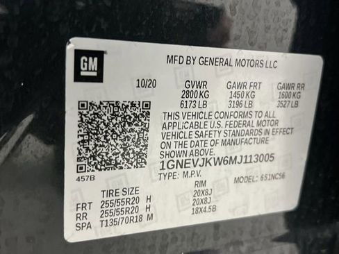 Certified 2021 Chevrolet Traverse RS image 35