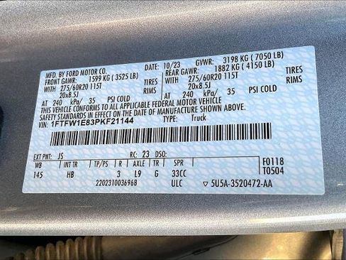 Certified 2023 Ford F150 Lariat w/ Max Trailer Tow Package image 27