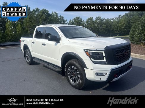 Used 2023 Nissan Titan PRO-4X w/ Pro-4x Utility Package AWD/4WD image 1