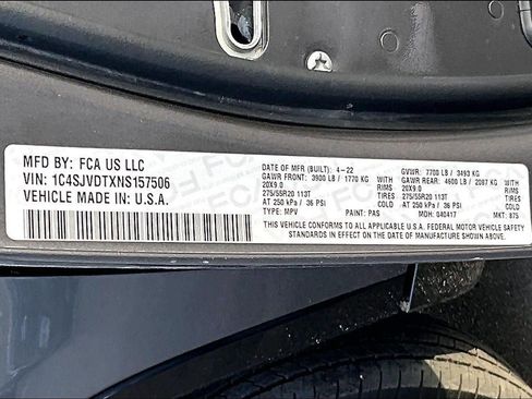 Used 2022 Jeep Wagoneer Series III image 30