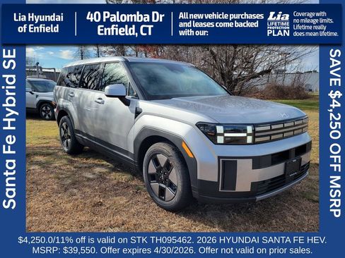 New 2026 Hyundai Santa Fe SE image 1