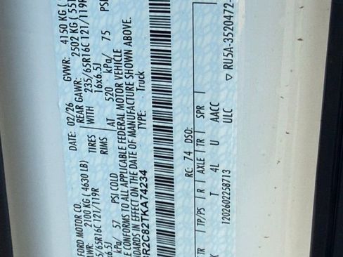 New 2026 Ford Transit 250 148 Medium Roof Extended AWD image 35