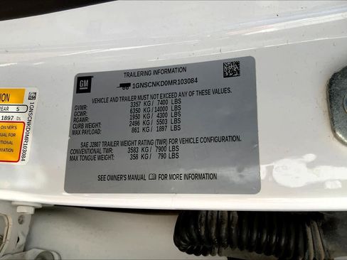 Used 2021 Chevrolet Tahoe LT image 32