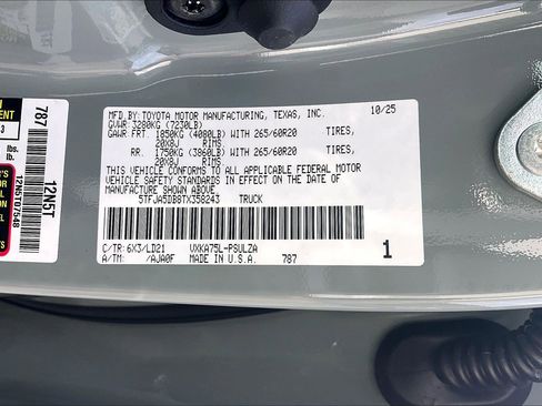 Used 2026 Toyota Tundra Limited image 36