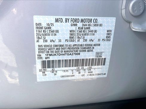 New 2026 Ford Explorer Active w/ Active Comfort Package image 15