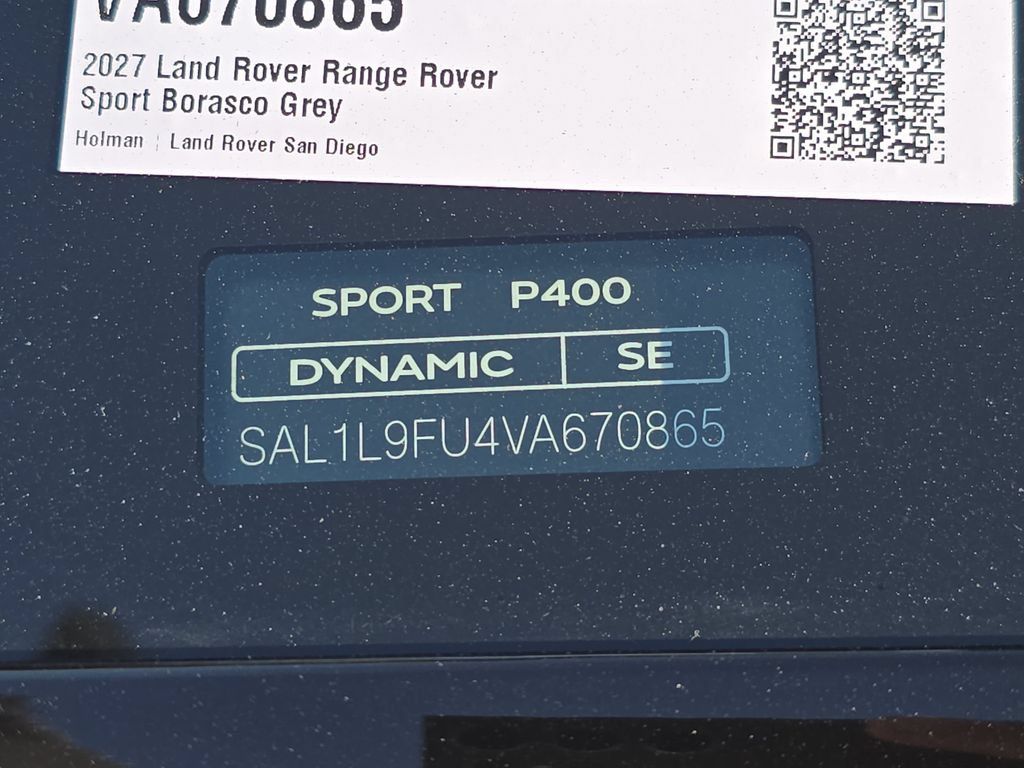 New 2027 Land Rover Range Rover Sport Dynamic SE AWD/4WD image 37