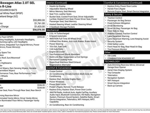 Used 2024 Volkswagen Atlas SEL Premium R-Line AWD/4WD image 5