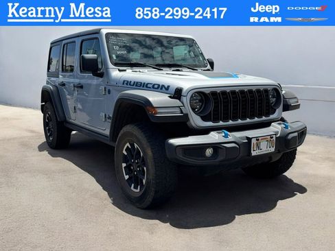 Used 2024 Jeep Wrangler Unlimited Rubicon 4xe AWD/4WD image 1