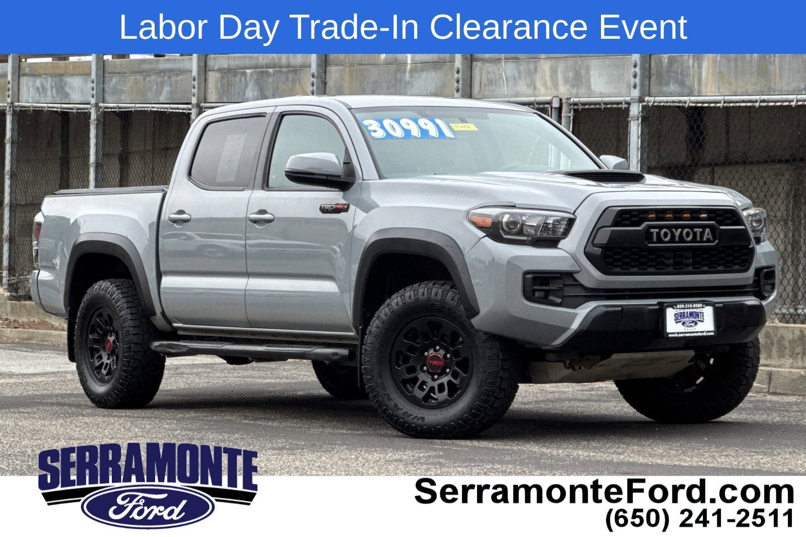 Used 2017 Toyota Tacoma TRD Pro AWD/4WD image 1