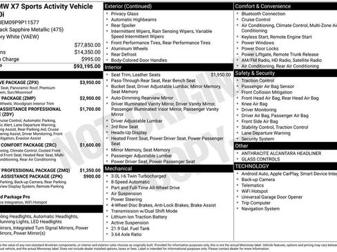 Used 2023 BMW X7 xDrive40i w/ Executive Package image 5