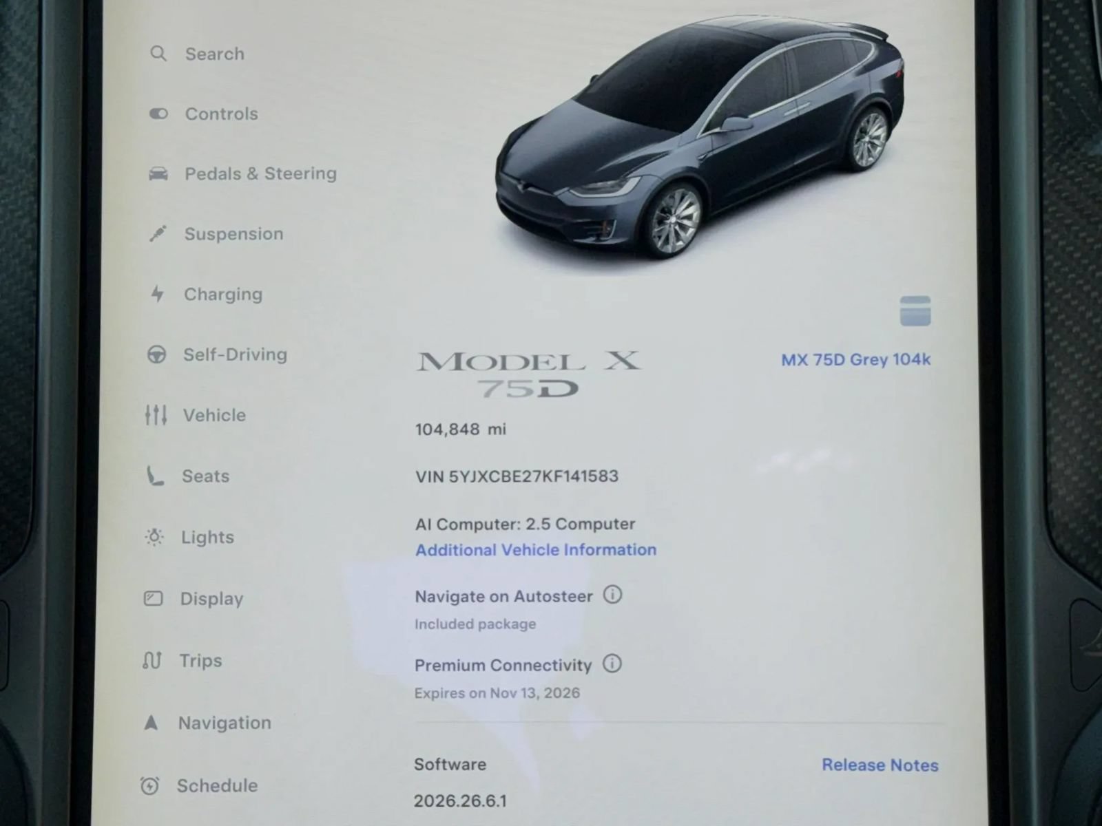 Used 2019 Tesla Model X 75D AWD/4WD image 22