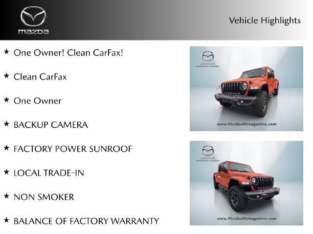 Used 2023 Jeep Gladiator Rubicon w/ Trailer Tow Package AWD/4WD image 2