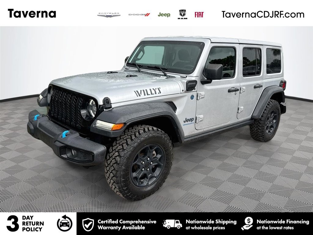 Certified 2023 Jeep Wrangler Unlimited w/ Cold Weather Group AWD/4WD image 1