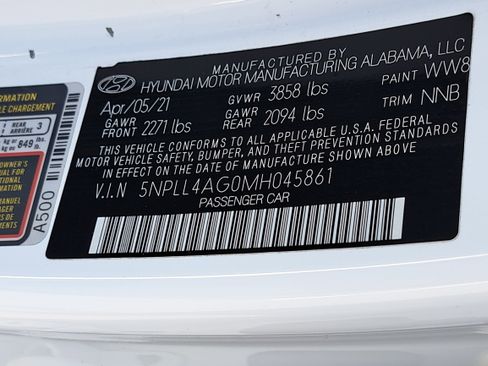 Used 2021 Hyundai Elantra SE FWD image 31
