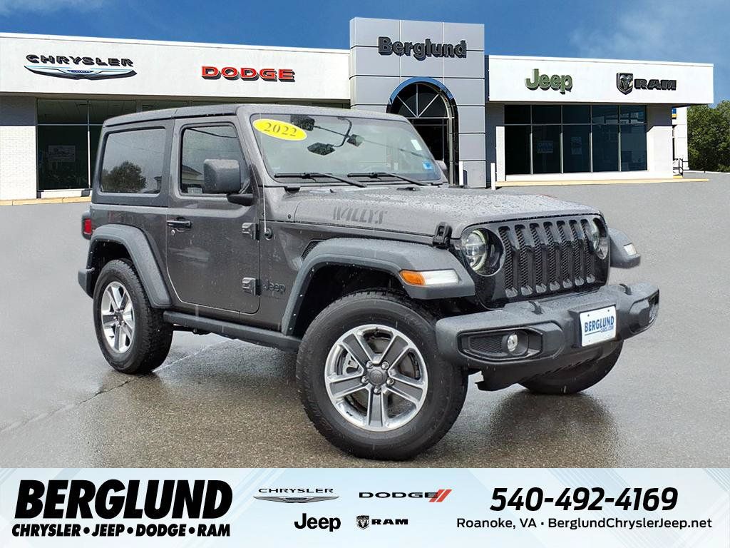 Used 2022 Jeep Wrangler Sport AWD/4WD image 1