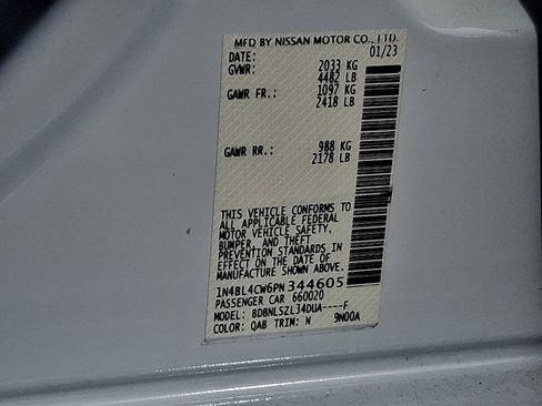 Used 2023 Nissan Altima 2.5 SR image 27