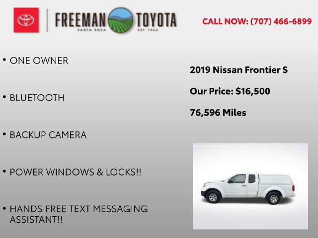 Used 2019 Nissan Frontier S RWD image 5