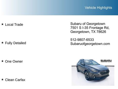 Certified 2025 Subaru Crosstrek 2.5i Limited w/ Crosstrek Mirror Package image 11