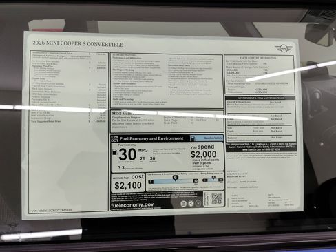 New 2026 MINI Cooper S image 25