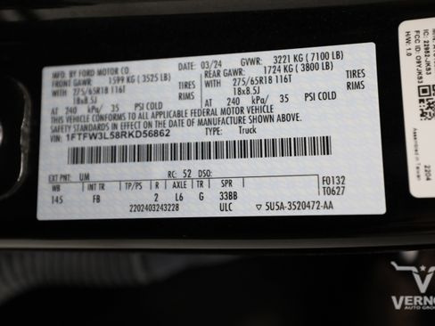 Used 2024 Ford F150 XLT w/ Equipment Group 302A MID image 14