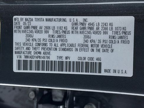 Used 2023 MAZDA CX-50 AWD 2.5 Turbo w/ Cargo Package image 35