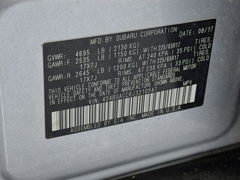 Used 2018 Subaru Outback 2.5i Premium image 30